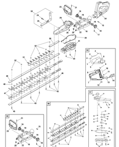 Part Location Diagram of 702098 Lawn Boy Bushing - Axle Mt